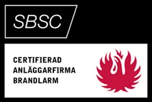 Certifierad anläggarfirma brandlarm